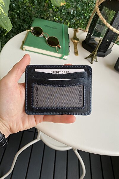 Modica Rio - Натуральна шкіра, синій чоловічий гаманець, місткість 6 карток, висока якість ручної роботи