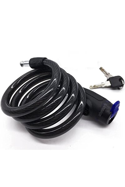 abnturk En Uzun+kaliteli Çelik Halat Kilit 200cm Motor Bisiklet Kilidi Koruma...