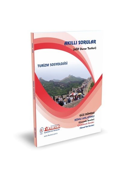 Genel Markalar Açık Öğretim İlkumut – Turizm Sosyolojisi – (Konu Anlatımlı - ...