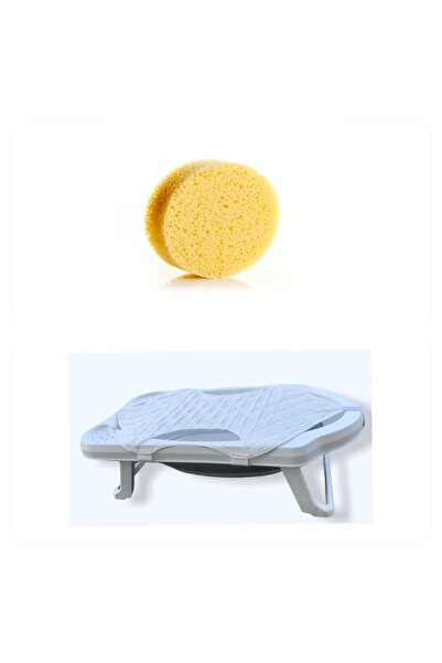 Sepetkitchen Bebek Filesi & Bebek Banyo Süngeri (KATLANABİLİR KÜVETLER İÇİN)