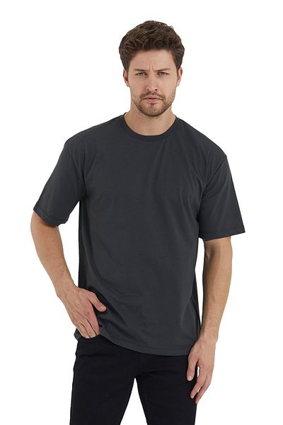 Adams Ανδρικό μπλουζάκι Basic Oversize Crew Neck 100% βαμβακερό κοντομάνικο