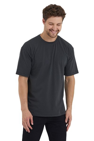 Adams Ανδρικό μπλουζάκι Basic Oversize Crew Neck 100% βαμβακερό κοντομάνικο