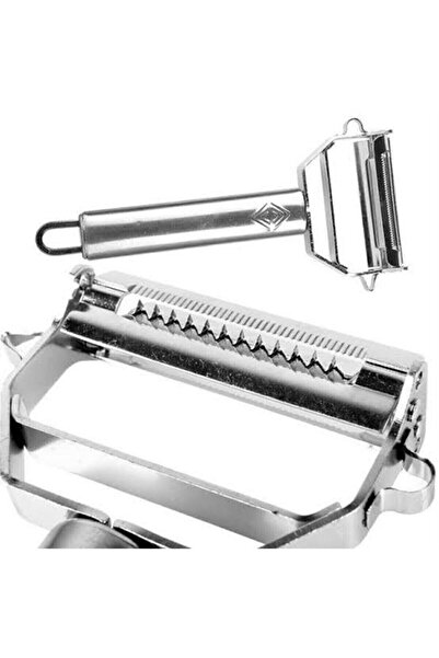 FırsatYeri Havuç Salatalık Kabak Soyma Bıçağı Soyacağı Paslanmaz Bıçak Metal