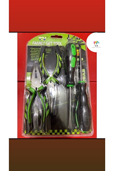 SB GLOBAL Family Set Tools”4 Lü Tamir Seti (pense Kargaburnu)