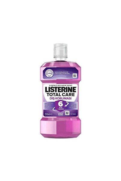 Listerine Total Care Diş Koruması Hafif Nane Ağız Bakım Suyu 250 Ml