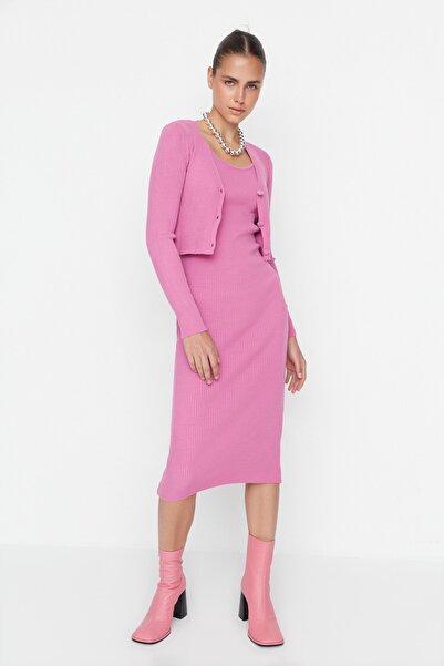 Trendyol Collection Dress - Pink - Bodycon