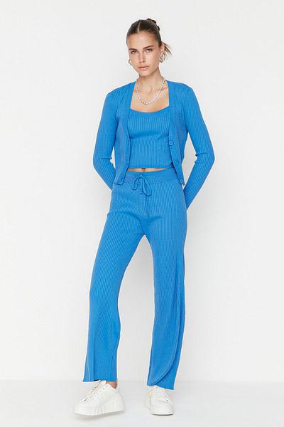 Trendyol Collection Two-Piece Set - Blue - Regular fit