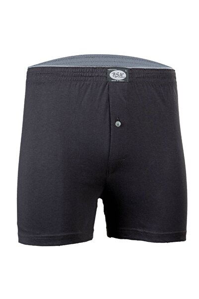 BSM 3-Piece Smoked 100% Cotton Belted Buttoned Boxers
