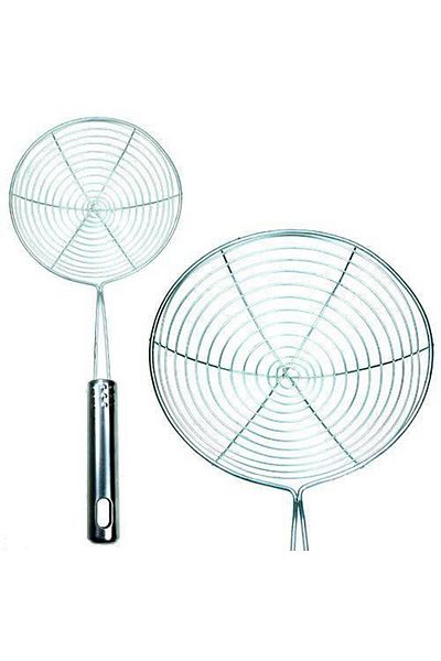 Enfa 16cm Roast Tongs - Steel Wire Colander