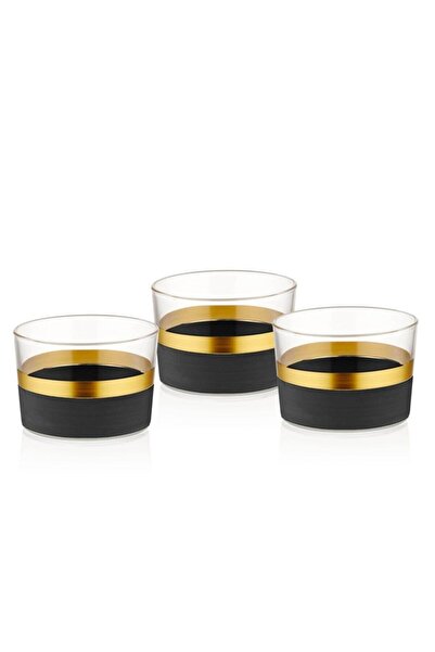 The Mia Glow Kase 3-Piece Black & Gold
