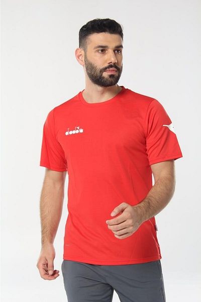 Diadora Ανδρικό κόκκινο μπλουζάκι Nacce - 16tsr05