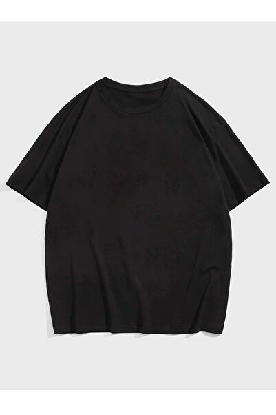 Deocept Μπλουζάκι Unisex Black Keep Printed Oversize