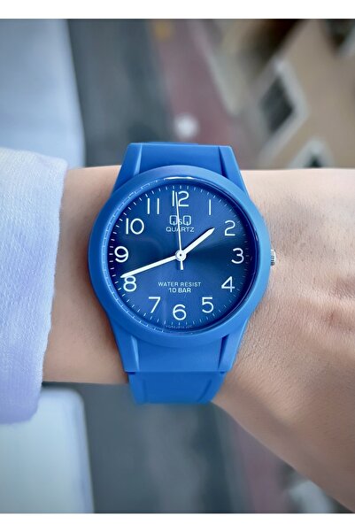 Q&Q Unisex Kol Saati Silikon Kordon 2 Yıl Garantili Su Geçirmez Genç Saati Spor Model