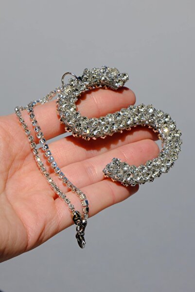 TASARIM ARABAM ATİKE ELİF AKIN Gümüş 7 Cm ''s'' Harf Dikiz Süsü