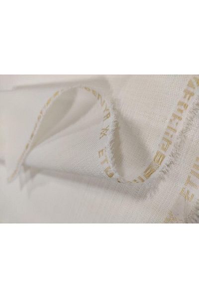 UYAR Etuval Gardenia Dertsiz Punch Παντζ Κέντημα Ύφασμα 80x100 cm Ανθεκτικό στους λεκέδες εκρού
