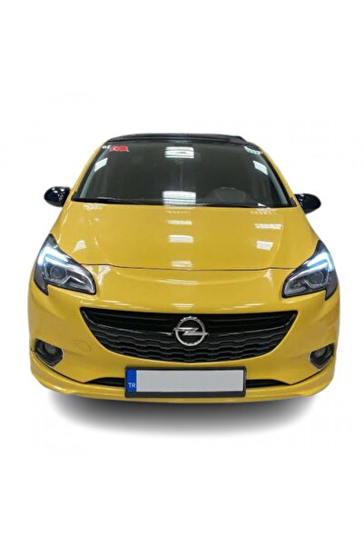 plastik body kit Opel Corsa E (2014-Sonrası) Uyumlu Ön Tampon Ek (Plastik)