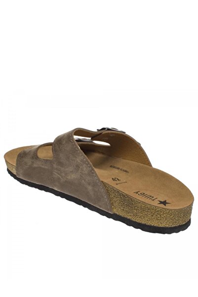 Twigy K0538 Leo Çift Bant Vizon Erkek Terlik