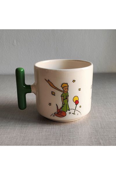 1AN TASARIM كوب/كوب بمقبض على شكل حرف T مطبوع عليه The Little Prince