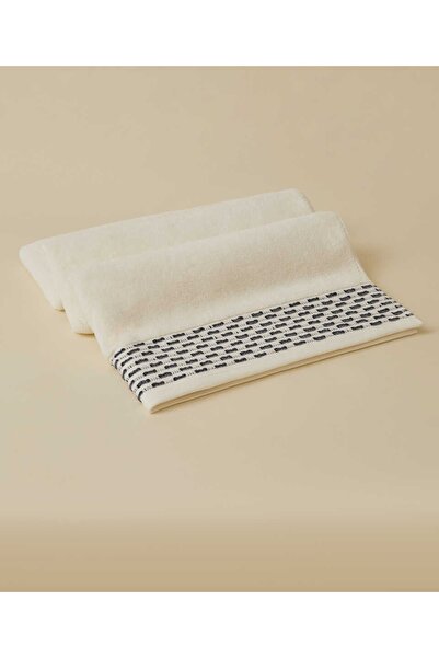 Maisonette Calm Towel 90 X 150 Cm Cream/blue