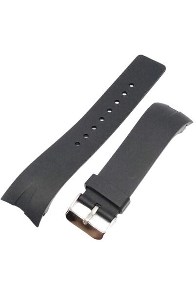 onlinekordon Nautica A13600g Siyah Silikon Saat Kordonu