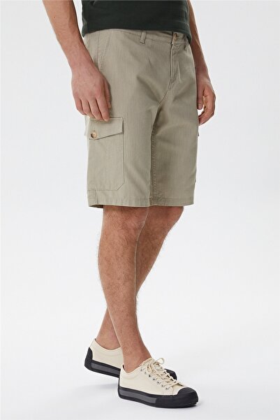 Lee Cooper Man 1 Erkek Şort Bej