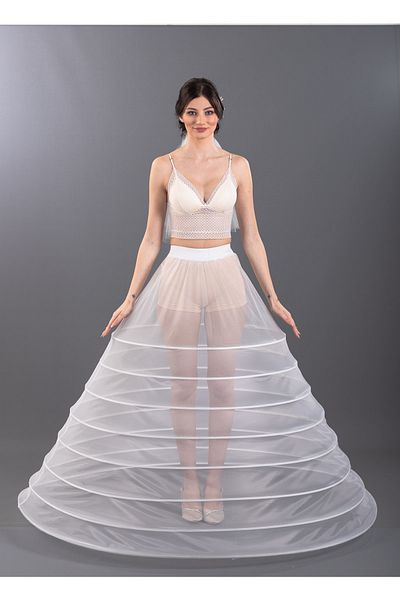 tp trendypetticoat Rochie de mireasa la modă Jupon Ec-458 Tarlatan - Seria Economy