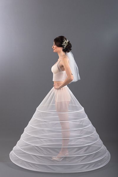 tp trendypetticoat Rochie de mireasa la modă Jupon Ec-458 Tarlatan - Seria Economy