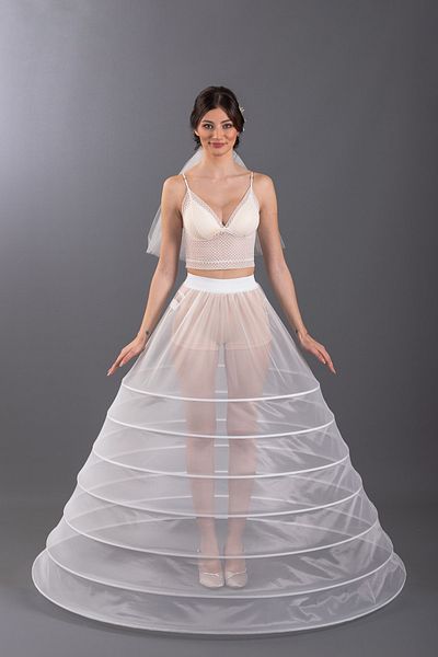 tp trendypetticoat Jupon Trendy Tarlatan Economy Series 7 Corzi Rochie de mireasa Tarlatanı Ec-427