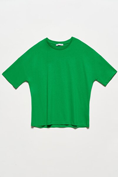 Dilvin 3683 basic tricou -verde
