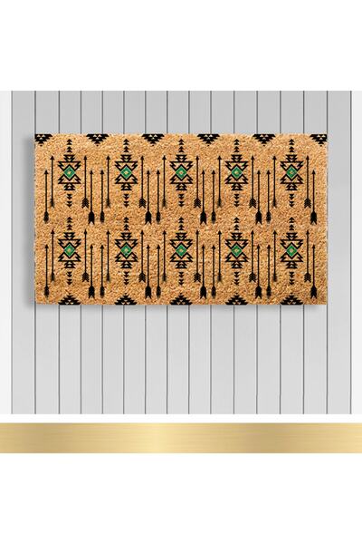 Paspashello , Design Koko Kapı Önü Paspas / Pvc Taban / Model; Etnik Girişler