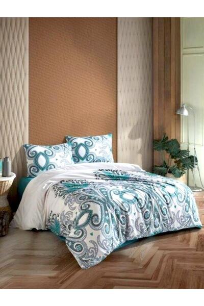 Kristal Σετ Παπλωματοθήκη Ranforce Dynasty Turquoise Double