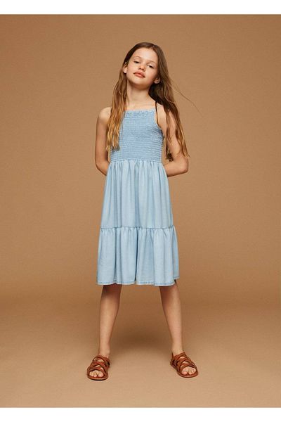 MANGO Kids Volantkleid