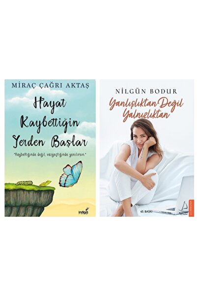 İndigo Kitap Hayat Kaybettiğin Yerden Başlar Miraç Çağrı Aktaş + Yanlışlıktan...
