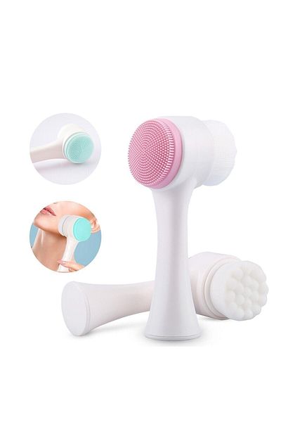 MT Skin Cleansing Brush Double Sided Facial Makeup Cleansing Brush