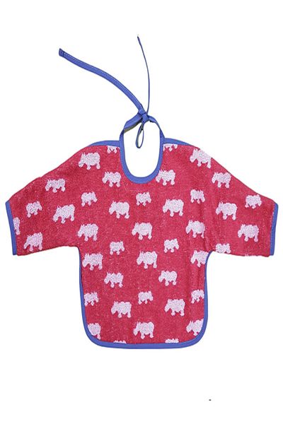 Alpar Tekstil Red/Rhinoceros Cotton Sleeve Towel for 6-24 Months - Baby Bib Outlet Product