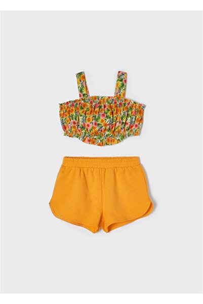MAYORAL Kız Çocuk 2 Li Bluz Şort