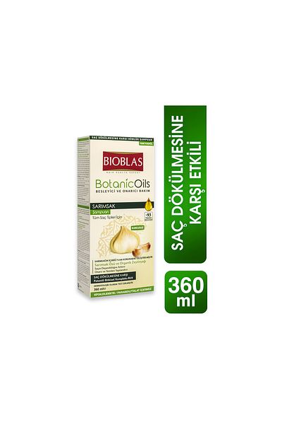 Bioblas 360 Ml Garlic Shampoo