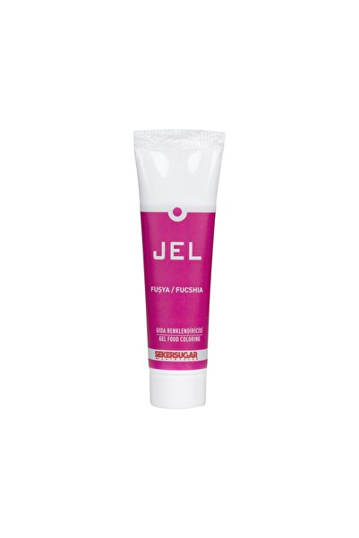 ŞEKER & SUGAR Yenilebilir Jel Gıda Boyası 100 ml Fuşya
