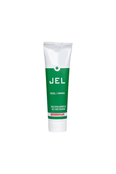 ŞEKER & SUGAR Yenilebilir Jel Gıda Boyası 100 Ml Yeşil
