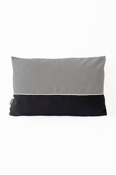 RİTMOHOME Husă de pernă simplă nordică simplă, negru gri