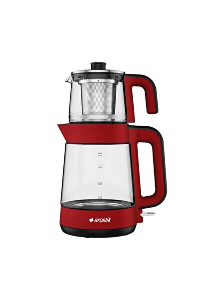 Arçelik 1900 W Cam Demlikli Çay Makinesi + Kettle