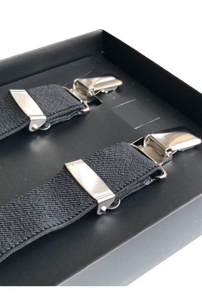 Yage Black 2.5 Cm Trouser Hanger