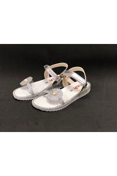 KAFKASLAR Sandale ortopedice pentru fete, cu talpă anti-alunecare, cu velcro, transparente