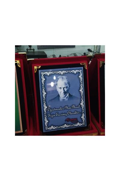 sıradışıhediyem Placă de Ziua Profesorului