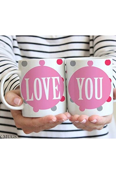 sıradışıhediyem أكواب Love Dear Couple (سيتم إرسال قطعتين)