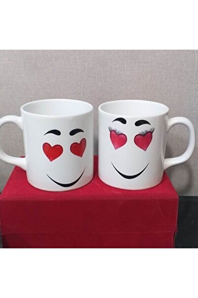 sıradışıhediyem أكواب Love Dear Couple (سيتم إرسال قطعتين)