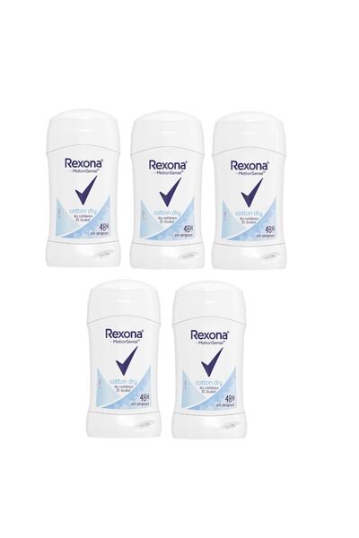 Rexona Stick Cotton Dry 40 Ml X5 Adet