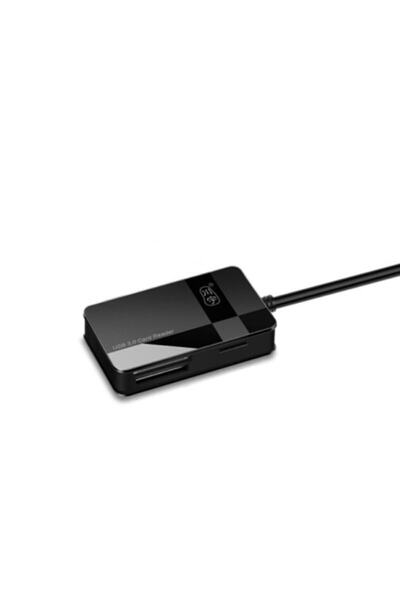 AteşTech USB3.0 Compact Flash/TF/SD MMC Card Reader - Multi-Card Supported