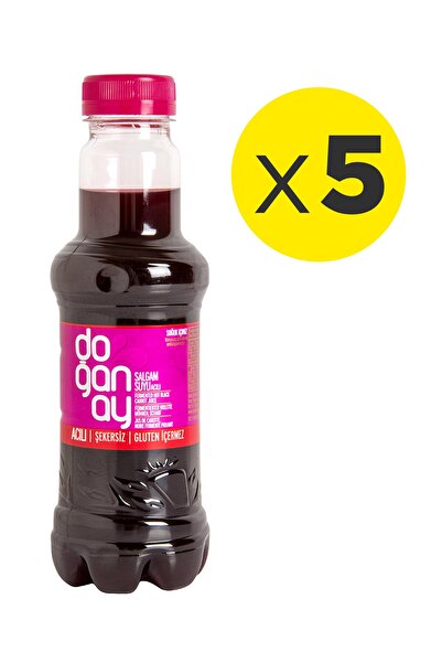 Doğanay Şalgam Suyu 300 ml Pet Acılı X 5 Adet