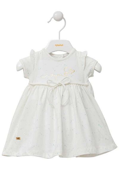 NinoVivo Cotton Short Sleeve Summer Combed Cotton Dress
